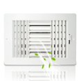 thumbnail image 1 of Ventilación lateral de plástico de 3 vías FangoFast de Ceiling Register, 1 of 7