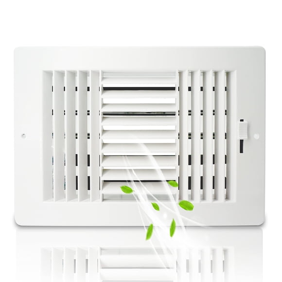Ventilación lateral de plástico de 3 vías FangoFast de Ceiling Register
