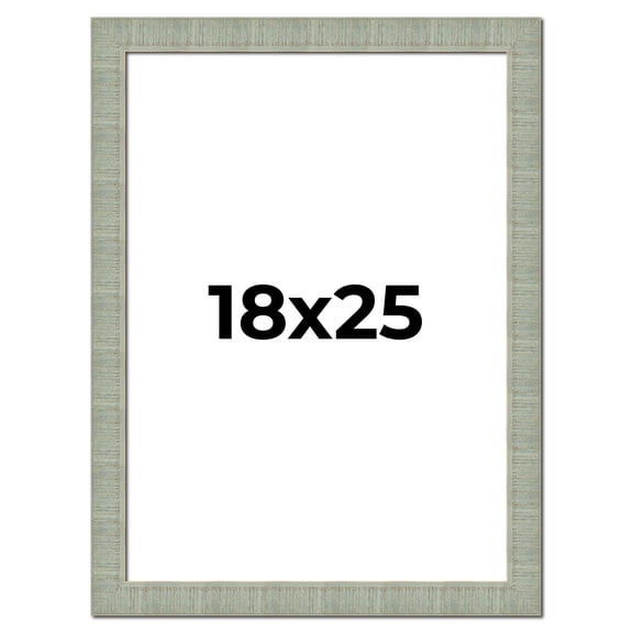 18x25 Frame Green Desert Pear Solid Wood Picture Frame | 1.625 Inch Moulding Width | Interior Frame