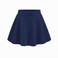 thumbnail image 5 of UAYOTSE Girls Cotton Skirts Size 10-12, School Uniform Summer Elastic Waist Casual Pleated Skirts,Sizes 12-13 Years, 5 of 6