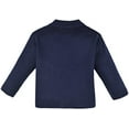 thumbnail image 2 of Baby Boy Cable-Knit Basic Knit Cardigan Sweater 3-6 Months Navy, 2 of 2
