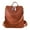 Brown, variant on yuksok Backpack Retro-d Easy to Store Modern Daypack for Go Out Angling Picnic Brown
