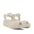 thumbnail image 2 of ECCO Women's Flowt LX Wedge Sandal in Limestone, 41 EU, 2 of 3