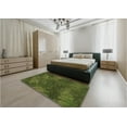 thumbnail image 5 of Ahgly Company Machine Washable Indoor Rectangle Transitional Dark Forest Green Area Rugs, 2' x 3', 5 of 7