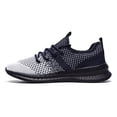 thumbnail image 2 of Htcenly Mens Casual Shoes Athletic Sport Running Shoes Fashion Sneakers Lightweight Breathable Slip on Gym Walking Work Shoes, 2 of 10