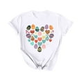 thumbnail image 3 of VBTAPA Easter Shirts for Women Cute Floral Bunny Easter Eggs Graphic T Shirts Spring Outdoor Tops Casual Sports Tee on Sale Pink XXL, 3 of 6