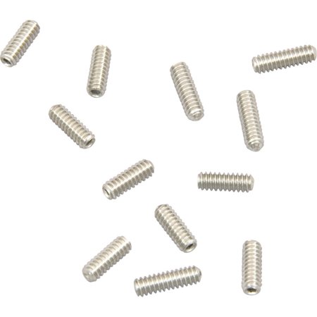 Original Strat Bridge Height Screws (12), Genuine Fender® replacement part By Fender From