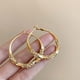 thumbnail image 3 of Pendientes de aro de circonita para mujer | Aros Huggie de circonita cúbica | Pendientes de aleación ligeros para uso diario | Joyería hipoalergénica para orejas sensibles, 3 of 7