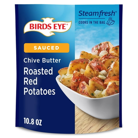 Birds Eye Steamfresh Roasted Red Potatoes with Chive Butter Sauce, Frozen Vegetables, 10.8 oz. Bag