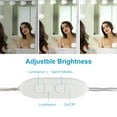 thumbnail image 4 of EEEkit LED Vanity Lights for Mirror, Hollywood Lighted Makeup Mirror Light with 10 Bulbs, Adjustable Color & Brightness for Dressing Room Mirror, 4 of 7