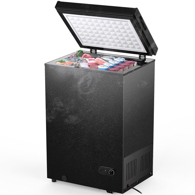 Cesta extraíble Chest Freezer Joy Pebble de 100 litros y 3.5 pies cúbicos