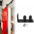 thumbnail image 3 of Boaby Sliding Floor Guide, Carbon Steel Adjustable Sliding Floor Guide for Barn Door Hardware Accessory(Single Roller), 3 of 8