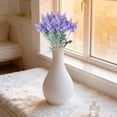 thumbnail image 4 of Artificial Lavender Flowers,10 Head Artificial Flower Bouquet Home Living Room/Dining Table Decor Wedding Photography Prop Flowers,Artificial Purple Lavender Spring Bush, for Indoor Use,Purple, 4 of 6