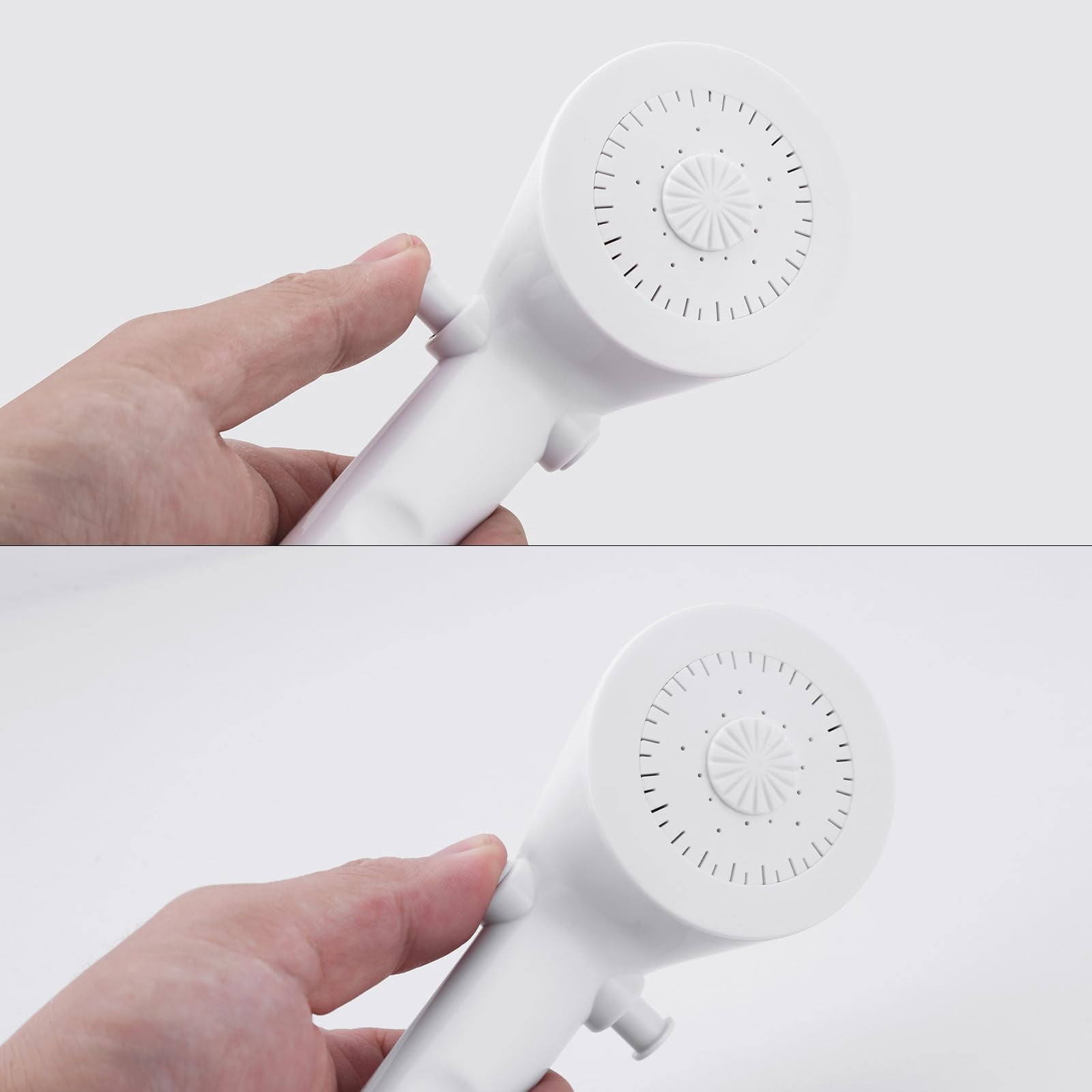 RV Shower Head with Hose, High Flow Shower Head, for RV/Campers, Travel Trailer, Motorhome for Water Saving, with Pause Function and Handheld Shower Head Holder and Hose (White) RV Accessories
