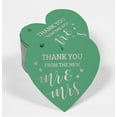 thumbnail image 2 of Inkdotpot Thank You From The New Wedding Bottle Tag Real Silver Foil Favor Hang Tag 100 Pack, 2 of 6