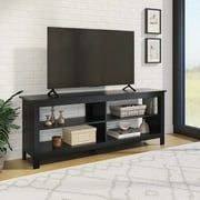 Panana TV Stand Moden 6 Cubby TV Stand for 75 inch TV Farmhouse Television Stands Entertainment Center Media Stand