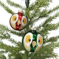 thumbnail image 3 of Holiday Time Dia 65mm 4Ct Owl Glass Ornament, 3 of 5