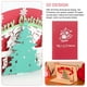 thumbnail image 3 of Música Navideña Y Luz Tarjeta De Felicitación Estéreo 3D Creativa Tarjeta De Felicitación De Árbol De Navidad Para Decoración De Regalo De Navidad Monstrate EL010834-00, 3 of 5