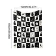 thumbnail image 3 of Halloween Flannel Throw Blanket, 39.4 x 59.06 Inch Festive Printed Thanksgiving Blanket for Sofa Couch Bed Bedroom Living Room Decor, 3 of 6