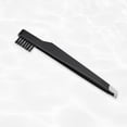thumbnail image 2 of Unique Bargains Portable 2 in1 Eyebrow Shaping Tool Black Stainless Steel Eyebrow Clip Eyebrow Brush for Women, 2 of 7