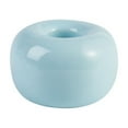 thumbnail image 3 of Raindrops 2pcs Mini Personality Simple Ceramics Handmade Toothbrush Holder Stand Antiskipping Eco-friendly Toothbrush Holder Stand for Bathroom Vanity Countertops(Sky Blue), 3 of 8