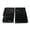 Black, variant on 4X Storage Box 4 Pack Closet Underwear Organizer Drawer Divide By for Underwear Bras Socks Ties Home Textile Storage
