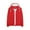 Red, variant on Leesechin Flannel Jackets for Men Solid Thin Fall Outdoor Windbreaker Slim Fitting Long Sleeved Hooded