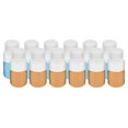 thumbnail image 1 of Unique Bargains 12 Pcs Bouteilles de Réactif 60ml, Bouteilles Rondes à Large Ouverture avec Bouchon à Vis Transparent, 1 of 6