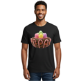 thumbnail image 2 of Candy-Cane-Nest+Easter-Eggs Mens Graphic Tee, 100% Cotton, Casual Summer Wear BAA250, 2 of 2