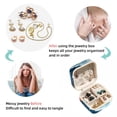 thumbnail image 4 of Dove of Peace Travel Portable Jewelry Stand and Organizer Box - Square Storage Box for Rings, Earrings, Necklaces, Bracelets, and More - Suitable for Girls and Women - Jewelry Boxes for Travel, 4 of 6