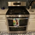 thumbnail image 3 of Redbone Coonhound Spring Path Kitchen Towel 15 in x 25 in, 3 of 5
