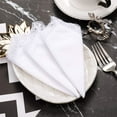 thumbnail image 5 of Holzlrgus Ladies Elegant Lace Edge Cotton Handkerchiefs, White, (24 Pack), 5 of 6