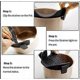 thumbnail image 1 of Silicone Pot Strainer and Pasta Strainer, Adjustable Silicone Clip-on Strainer for Pots and Bowls, Kitchen Strainer Funnel for Food and Fruits and Veg, 1 of 1