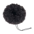 thumbnail image 1 of tredstone Easy To Wear Afro Puff Drawstring Ponytail Bun Synthetic Hair Bun For Quick natural black 1Set, 1 of 6