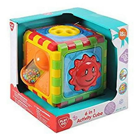 playgo  6 in. 1 Activity Cube