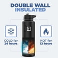thumbnail image 4 of Botella de hidratación IRON °FLASK para acampar y hacer senderismo, 1,2 L, acero inoxidable, 4 of 8