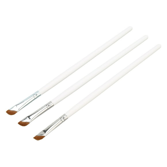 Pincel fino en ángulo, 3 piezas Pincel delineador de ojos en ángulo Pincel de maquillaje de ojos Delineador de ojos Pincel de maquillaje Características de vanguardia