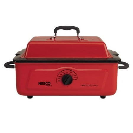 Nesco 4-Pound Roaster Oven, 5-Quart Capacity, Red - Walmart.com