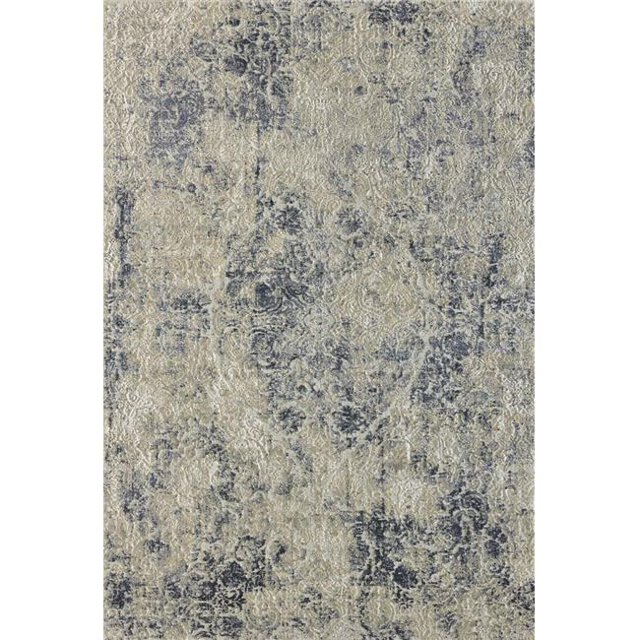 Dynamic Rugs QU4627040115 3 ft. 11 in. x 5 ft. 7 in. Quartz 27040 Rectangle Traditional Area Rug - 115 Light Beige & Grey