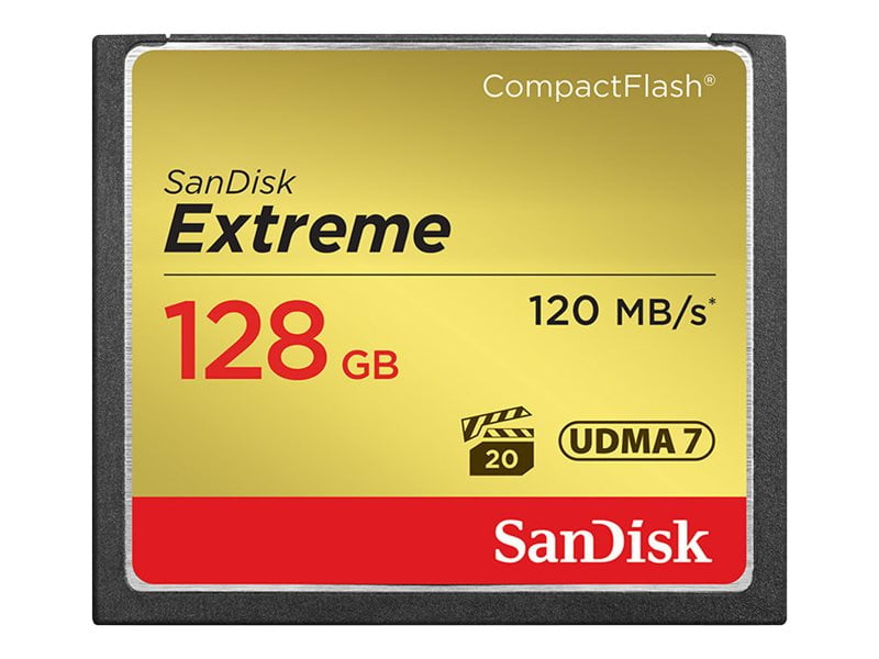 ●SDCFXPS-128G-J61 [128GB] SanDisk 128GB Extreme PRO CompactFlash Memory Card - SDCFXPS