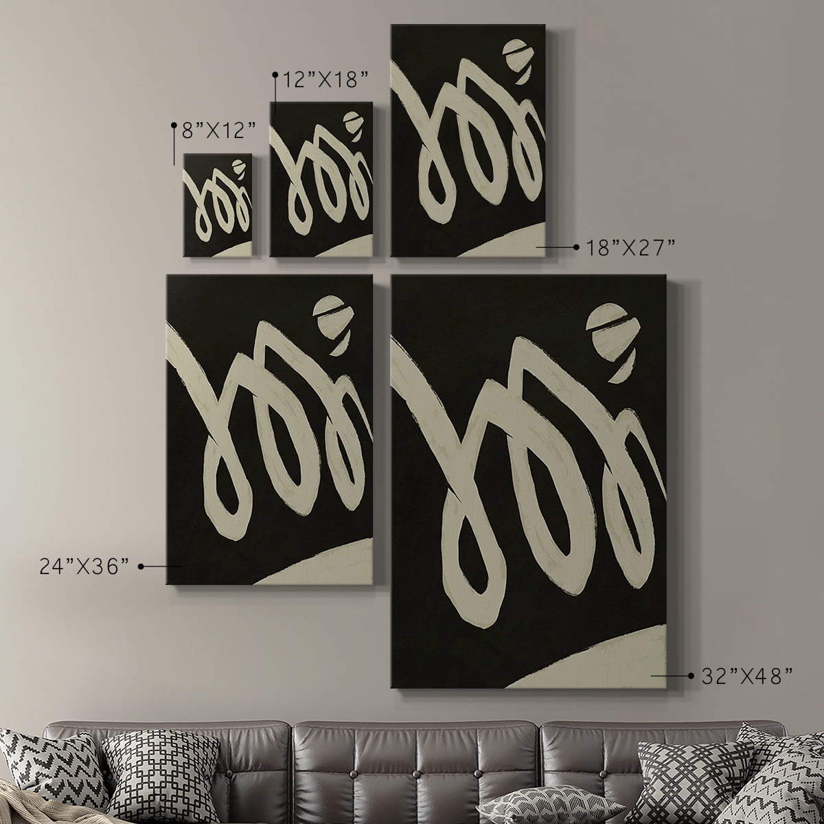 Neutral Spring IV Premium Gallery Wrapped Canvas - Ready to Hang