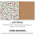 thumbnail image 6 of GZHJMY Square Drink Coasters, 1 Pcs Unicorn and Stars Absorbent Ceramic Coffee Coasters for Drinks with Cork Base Housewarming Gift for Home Decor, 6 of 6