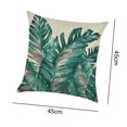 thumbnail image 2 of Funda de cojín con diseño botánico, ilustración en acuarela de colores tropicales, sensación naturalFunda de cojín con diseño botánico, ilustración en acuarela de colores tropicales,, 2 of 5