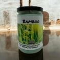 thumbnail image 3 of Bamboo Vegan Coconut Soy 12 oz/ 355 ml Candle Hand-poured, Eco-friendly, Clean Burning, Fruity Woodsy Clean  Wood Wick, 3 of 5