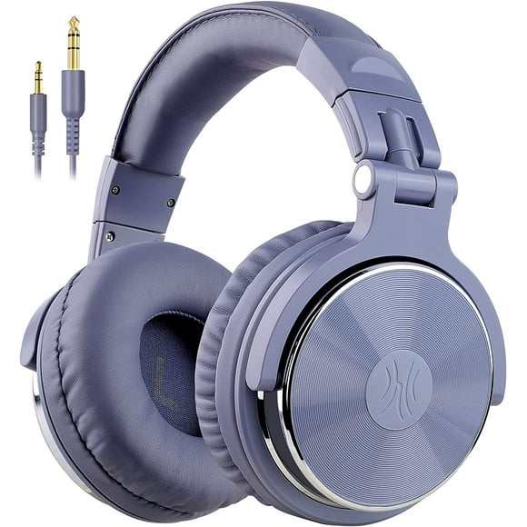 Audífonos OneOdio Over Ear Pro-10 para DJ con cable Azul Claro