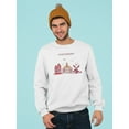 thumbnail image 2 of Amsterdam City Skyline Art Sweatshirt Men -Image by Shutterstock, Male Large, 2 of 4