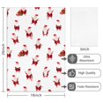 thumbnail image 2 of 6 Pcs Funny Kitchen Towels,White Christmas Santa Pattern Microfiber Dish Towels,Kitchen Tea Towels,Kitchen Towel Set (18" X 26"), 2 of 7