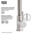 thumbnail image 5 of Vigo VG02003ST  Stainless Steel Pull-Out Spray Kitchen Faucet, 5 of 5
