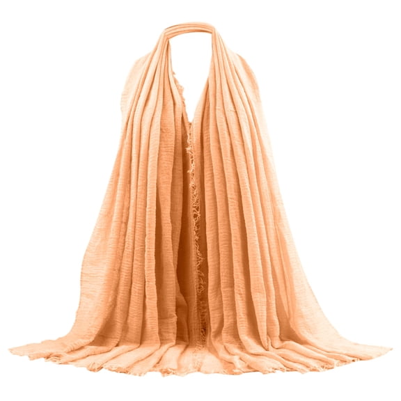 Yanyanz Scarface, Womens Casual Solid Turban Headwear Muslim Turban Scarf, Scarf J One Size
