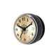 thumbnail image 1 of Reloj de pared impermeable, silencioso, analógico, con ventosa para ducha. Número negro gris, 1 of 7